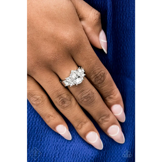 Happily Ever Eloquent - White Ring - Rings