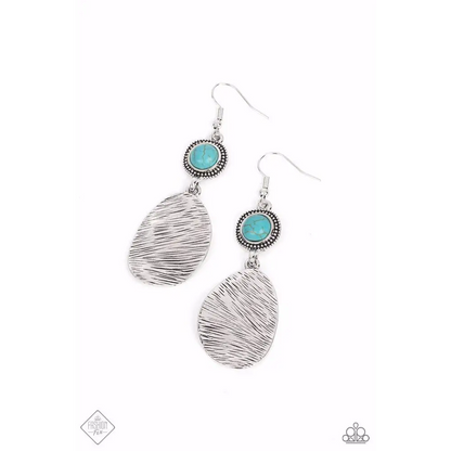 HOMESTEAD on the Range - Blue Earrings - Earrings