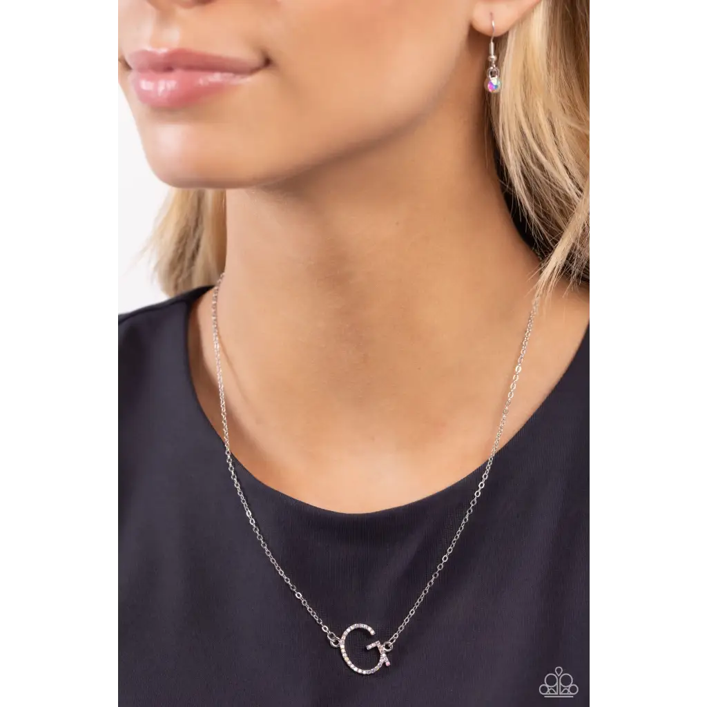 INITIALLY Yours - G - Multi Necklace - Necklaces