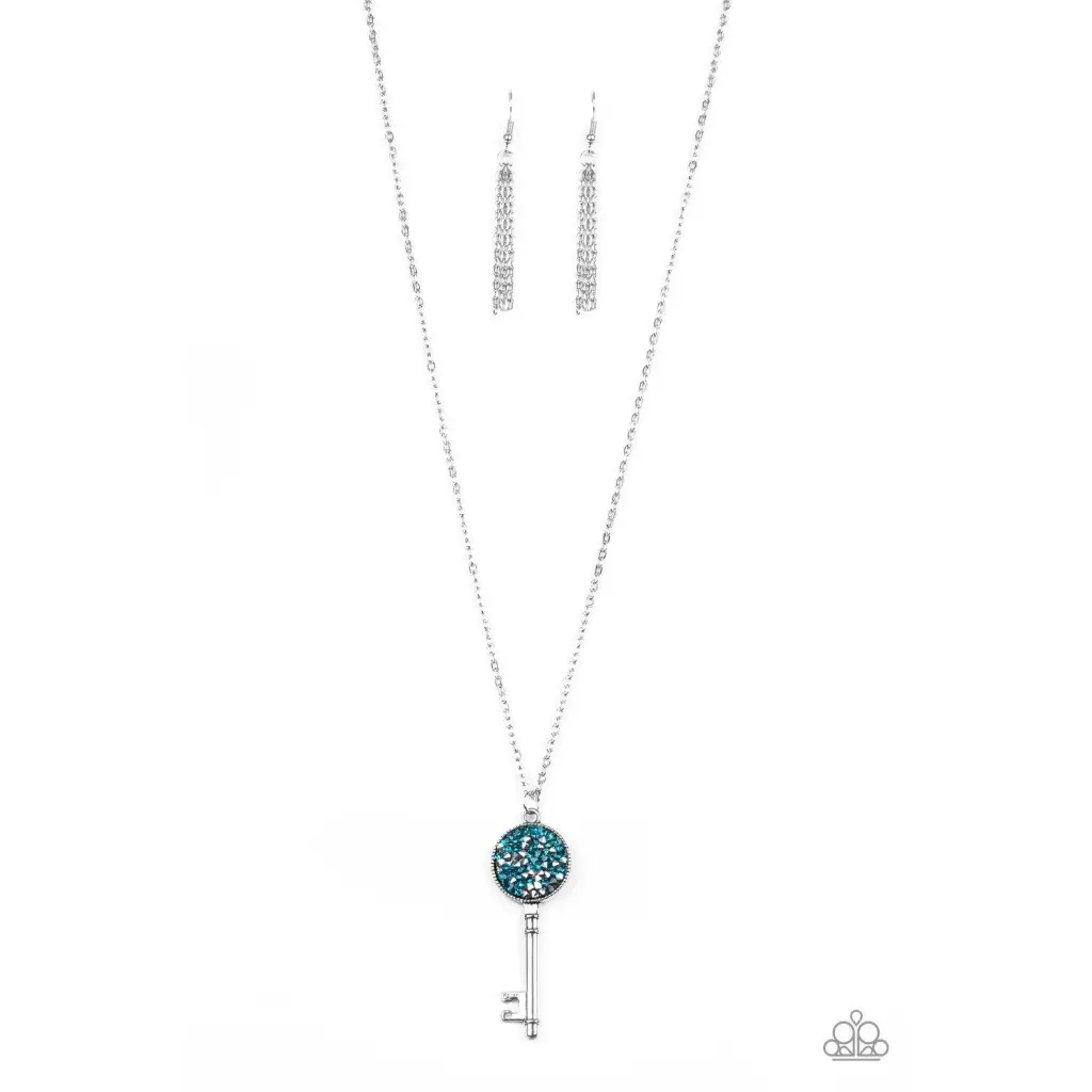 Key Keepsake - Blue - Deb's Jazzy Jems