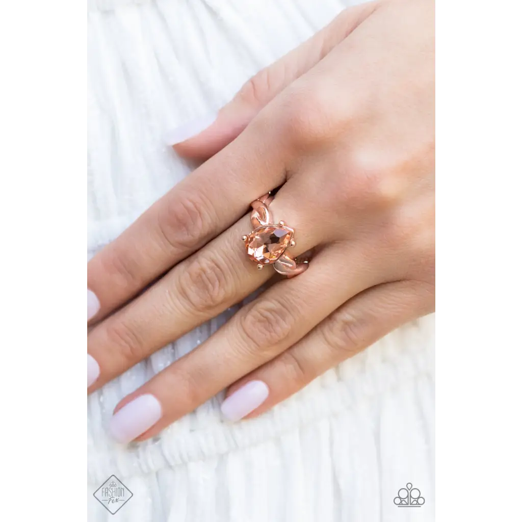 Law of Attraction - Rose Gold Ring - Rings