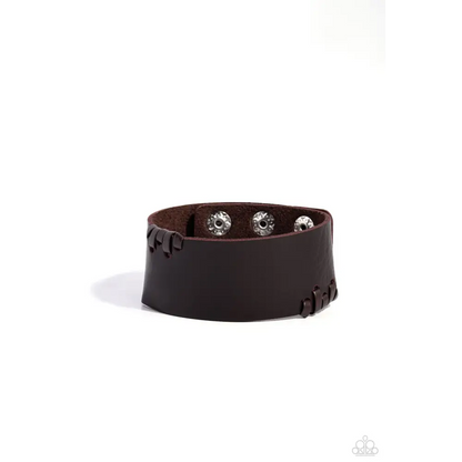 Leather Jacket Approved - Brown Bracelet - Bracelets