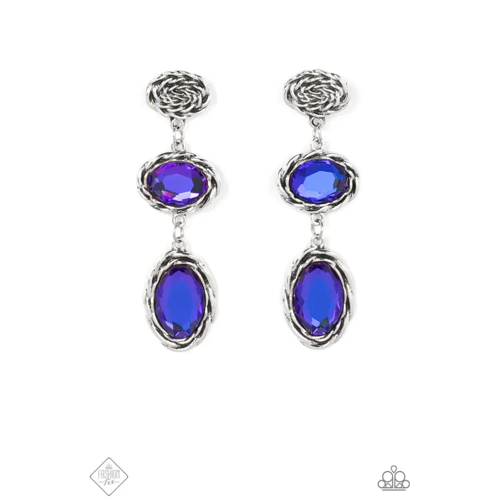 Majestic Muse - Multi Earrings - Earrings