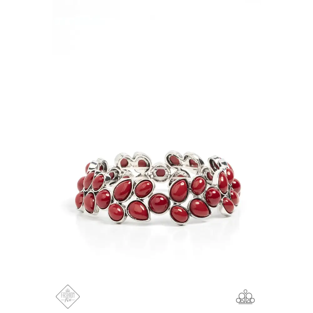 Marina Romance - Red Bracelet - Bracelets