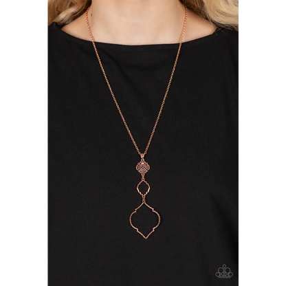 Marrakesh Mystery - Copper Necklace - Necklaces