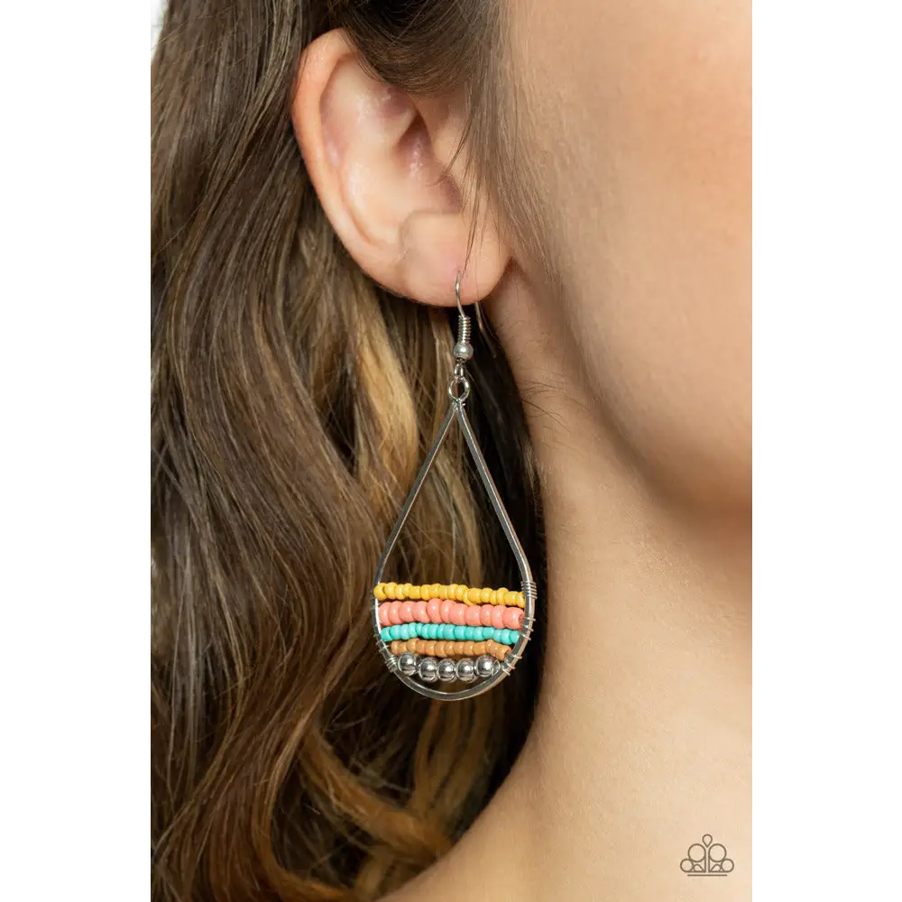 Mojave Mardi Gras - Multi Earrings - Earrings