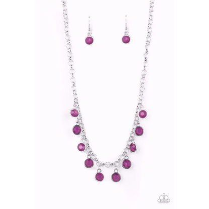 Moonbeam Magic - Purple Necklace - Necklaces