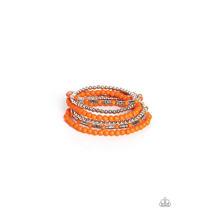 Mythical Magic - Orange Bracelet - Bracelets