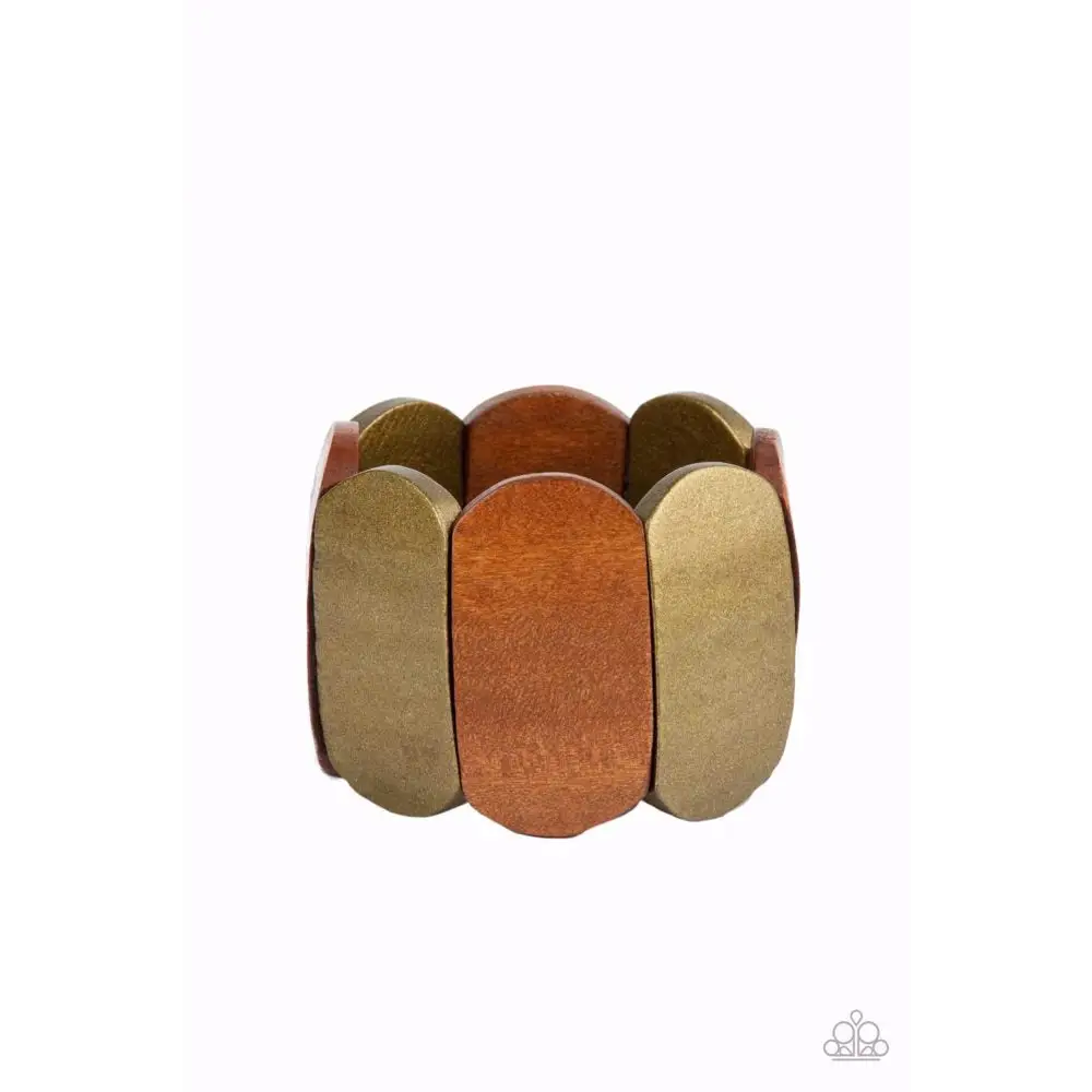 Natural Nirvana - Brass Bracelet - Bracelets