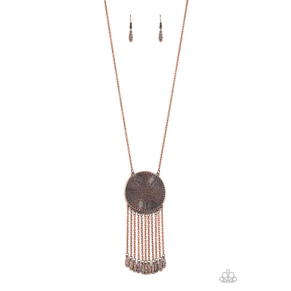 Nature’s Melody - Copper Necklace - Necklaces