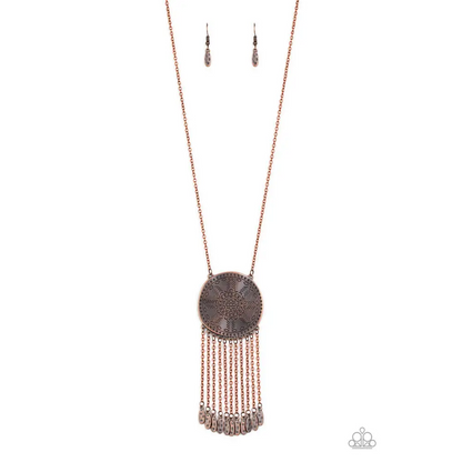 Nature’s Melody - Copper Necklace - Necklaces