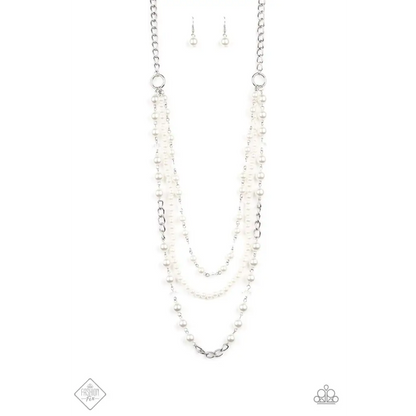 New York City Chic - Nov 2019 - White Necklace - Deb's Jazzy Jems