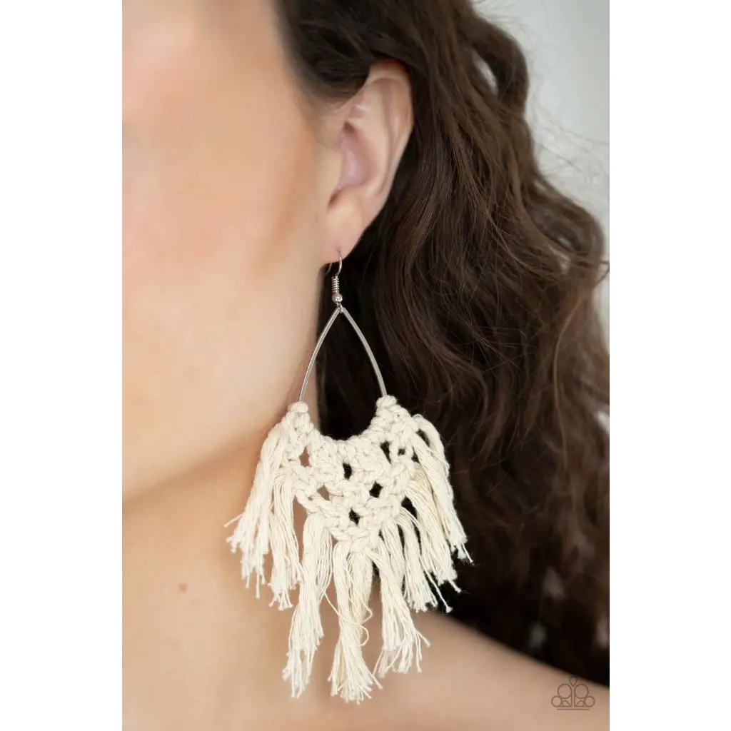 Oh MACRAME, Oh My - White - Deb's Jazzy Jems