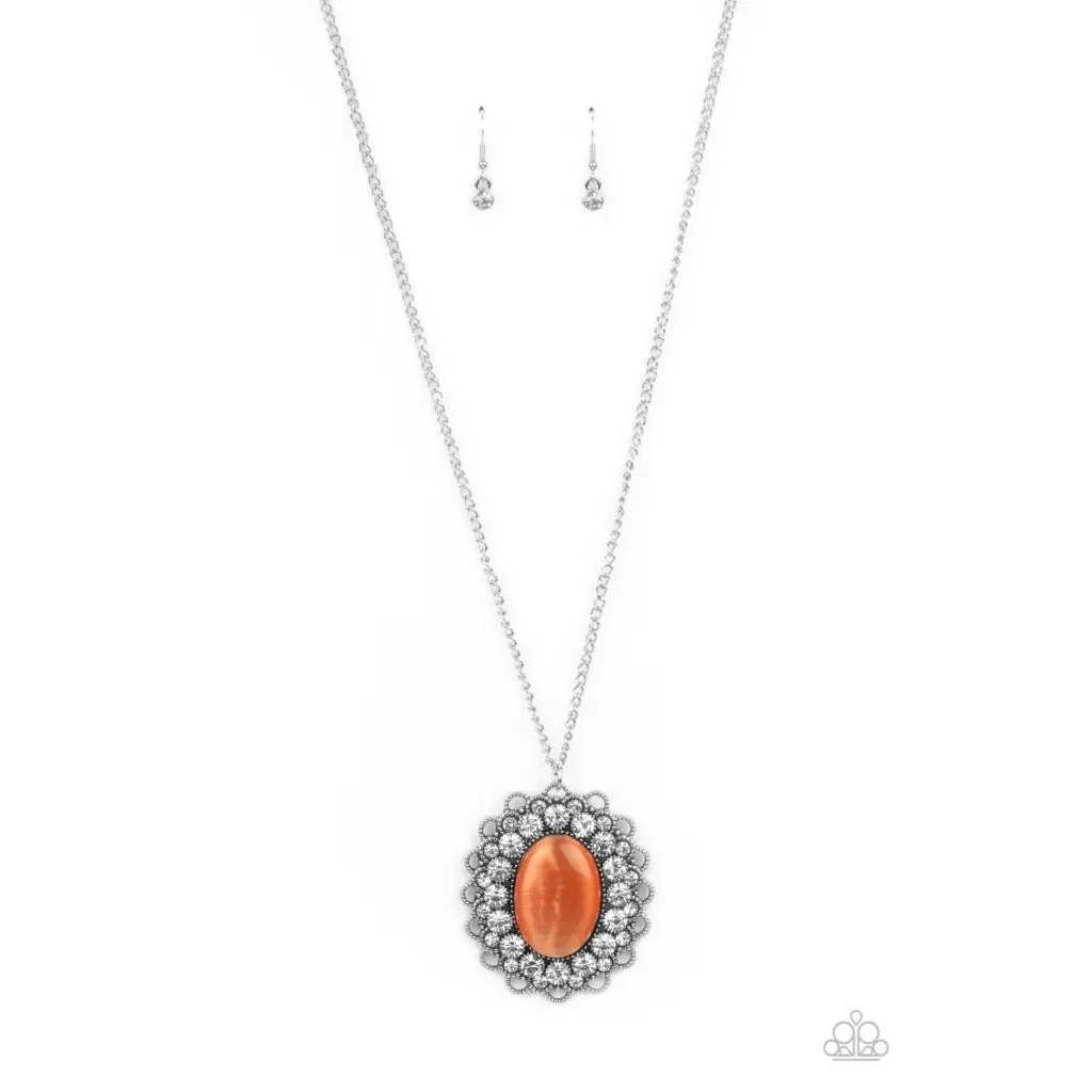 Oh My Medallion - Orange - Deb's Jazzy Jems