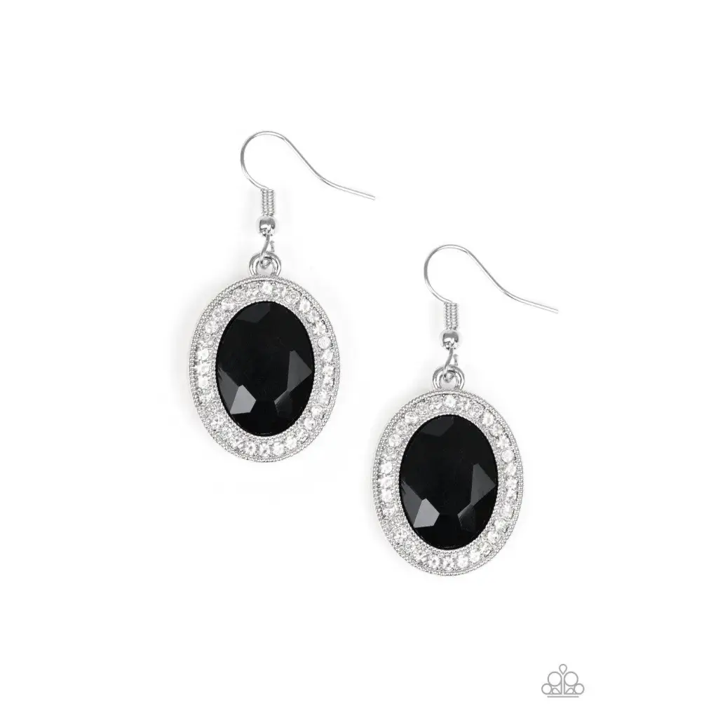 Only FAME In Town - Black Earrings - Deb's Jazzy Jems