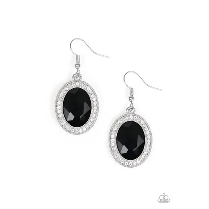 Only FAME In Town - Black Earrings - Deb's Jazzy Jems