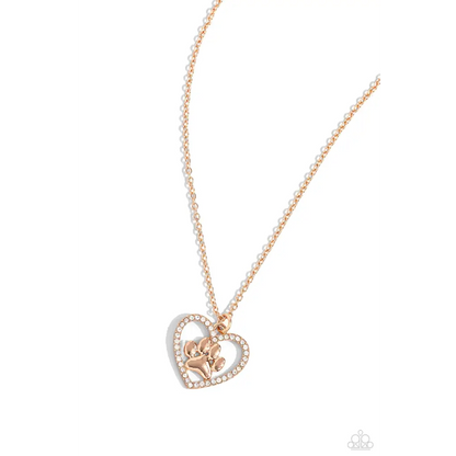 PET in Motion - Rose Gold Necklace - Necklaces