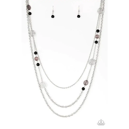 Pretty Pop-tastic! - Black Necklace - Deb's Jazzy Jems