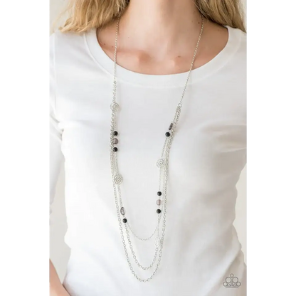 Pretty Pop-tastic! - Black Necklace - Deb's Jazzy Jems