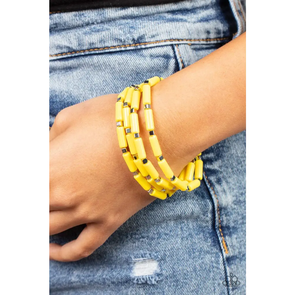 Radiantly Retro - Yellow - Deb's Jazzy Jems