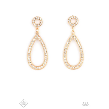 Regal Revival - Gold Earrings - Earrings