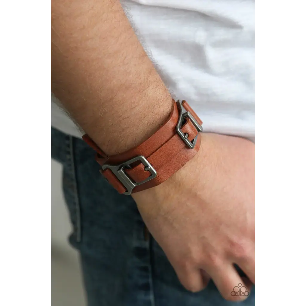 Scout It Out - Brown Bracelet - Deb's Jazzy Jems