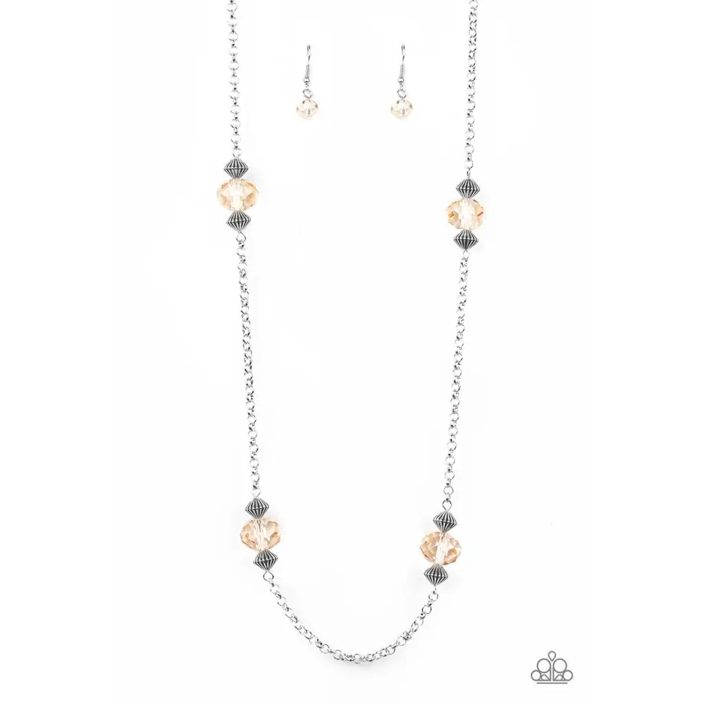 Season of Sparkle - Brown Necklace - Deb's Jazzy Jems