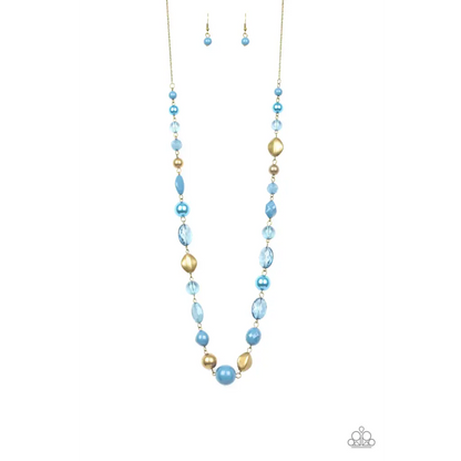 Secret Treasure - Blue Necklace - Necklaces