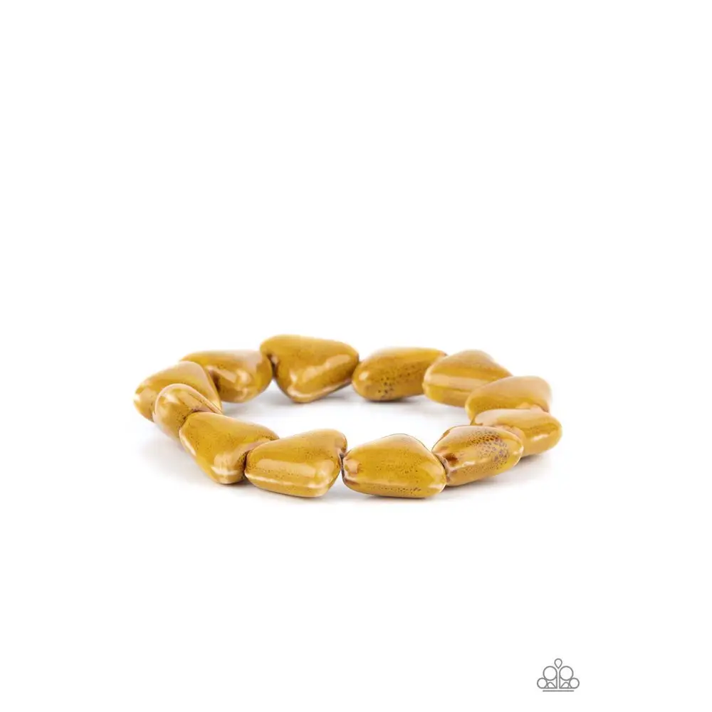 SHARK Out of Water - Yellow Bracelet - Bracelets