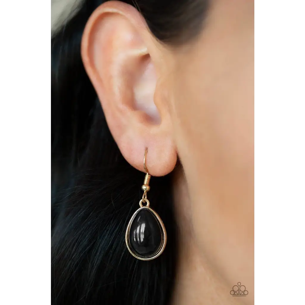 Shop Til You TEARDROP - Black - Deb's Jazzy Jems