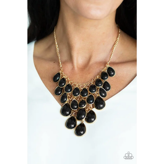 Shop Til You TEARDROP - Black - Deb's Jazzy Jems