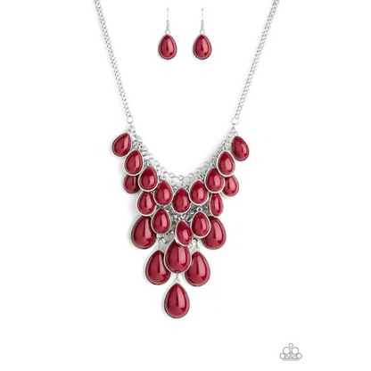 Shop Til You TEARDROP - Red - Deb's Jazzy Jems