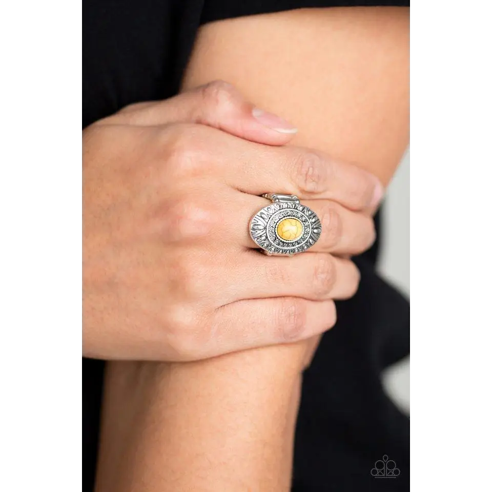 Stone Fox - Yellow Ring - Deb's Jazzy Jems