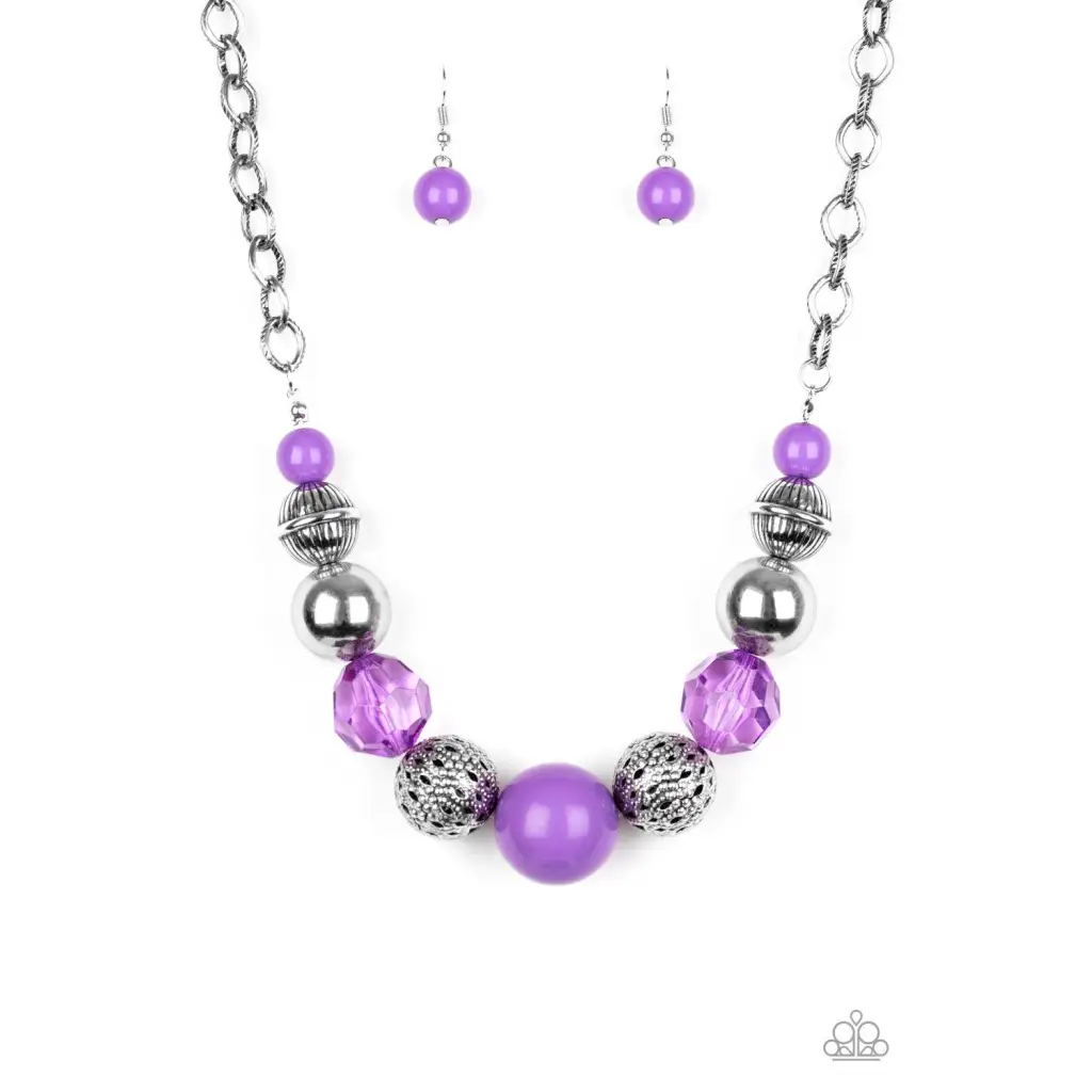 Sugar, Sugar - Purple Necklace - Deb's Jazzy Jems