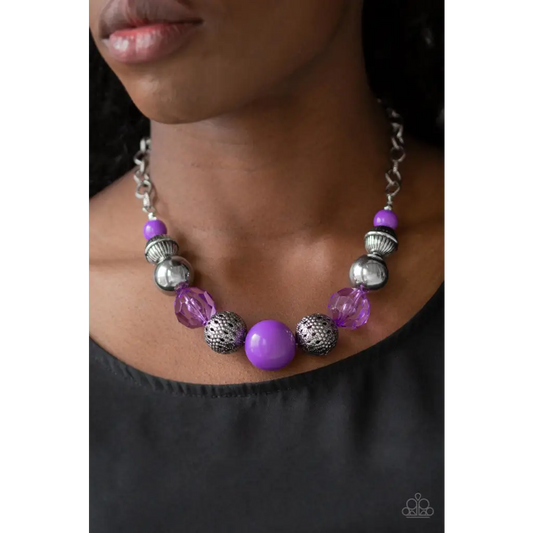 Sugar, Sugar - Purple Necklace - Deb's Jazzy Jems