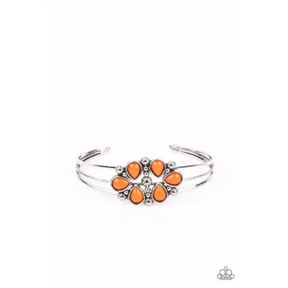 Taj Mahal Meadow - Orange Bracelet - Bracelets