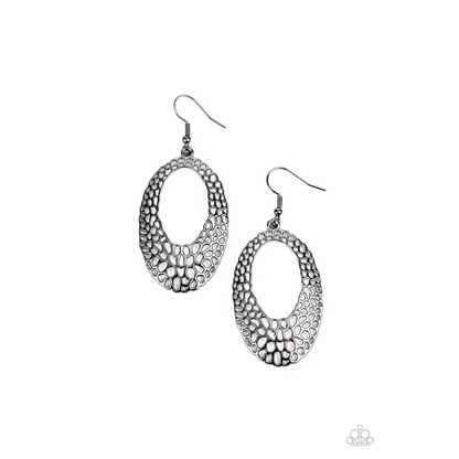 The HOLE Nine Yards - Black Earrings - Earrings