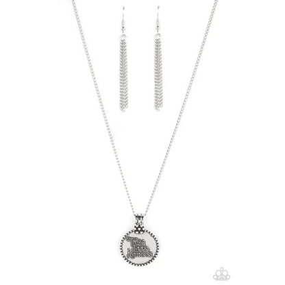 The KIND Side - Silver Necklace - Necklaces