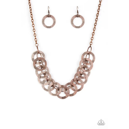 The Main Contender - Copper Necklace - Deb's Jazzy Jems