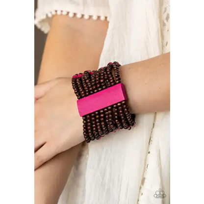 Tropica Trendsetter - Pink Bracelet - Deb's Jazzy Jems