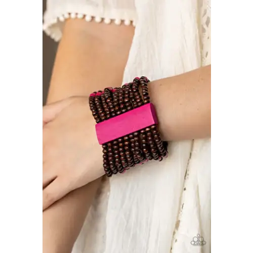 Tropica Trendsetter - Pink Bracelet - Deb's Jazzy Jems