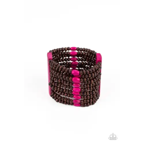 Tropica Trendsetter - Pink Bracelet - Deb's Jazzy Jems