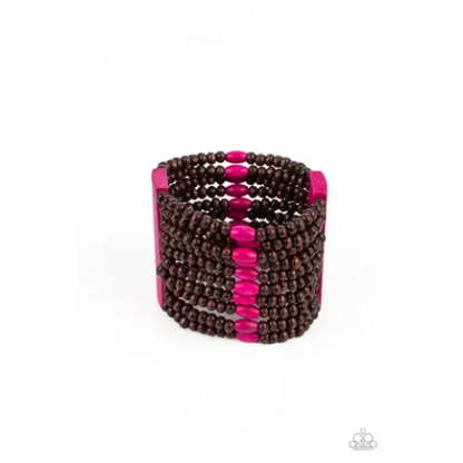 Tropica Trendsetter - Pink Bracelet - Deb's Jazzy Jems