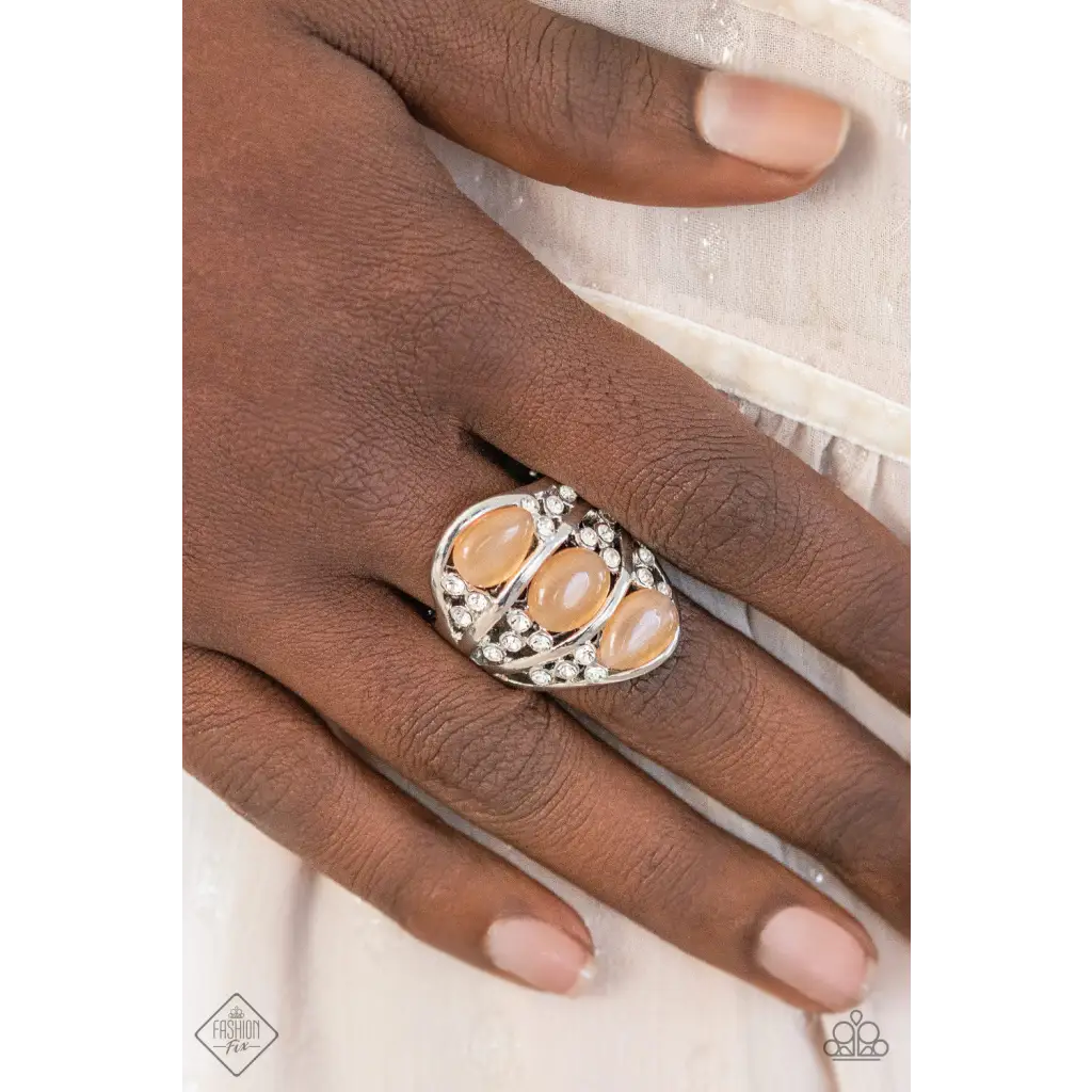 Underrated Shimmer - Orange Ring - Rings