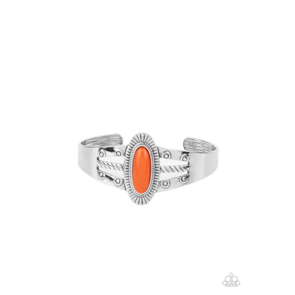 Wanderlust Walkabout - Orange Bracelet - Bracelets