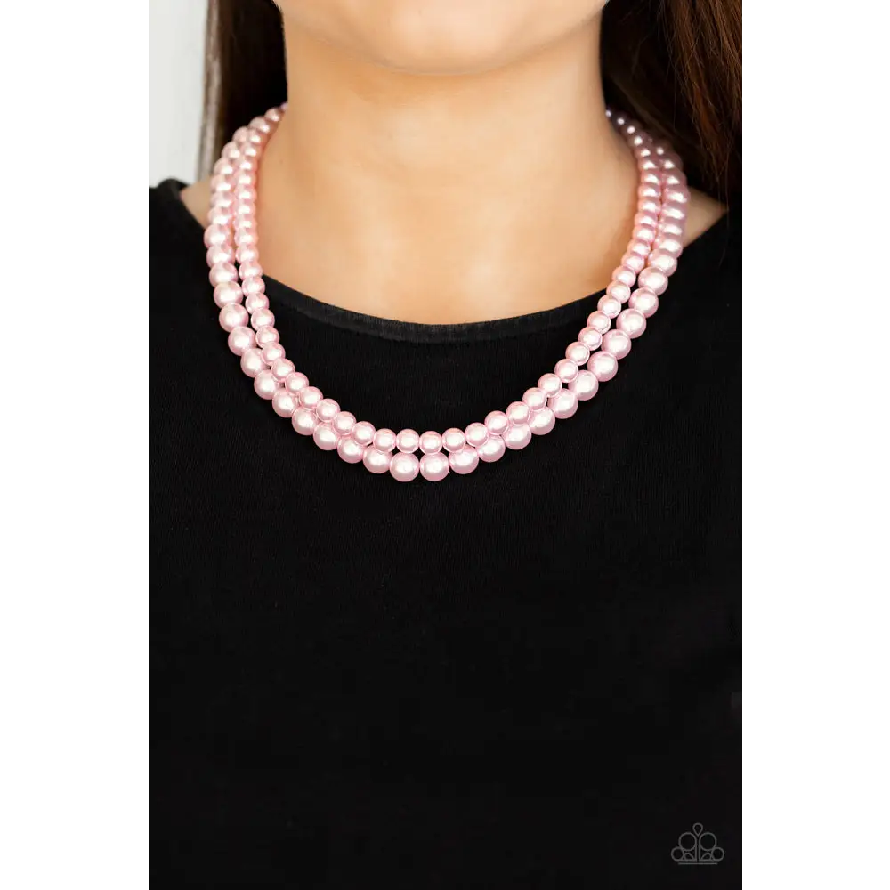 Woman Of the Century - Pink Necklace - Necklaces