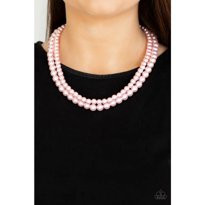 Woman Of the Century - Pink Necklace - Necklaces