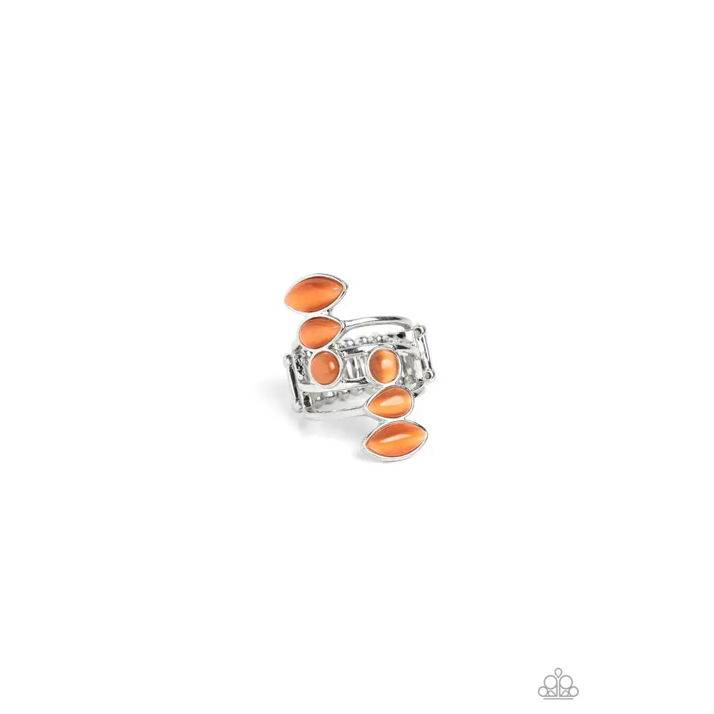 Wraparound Radiance - Orange Ring - Rings