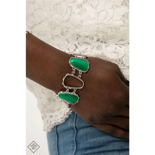 Yacht Club Couture - Green Bracelet - Bracelets