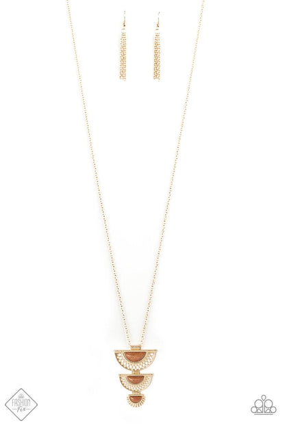 Serene Sheen - July 2020 - Gold Necklace - Deb's Jazzy Jems